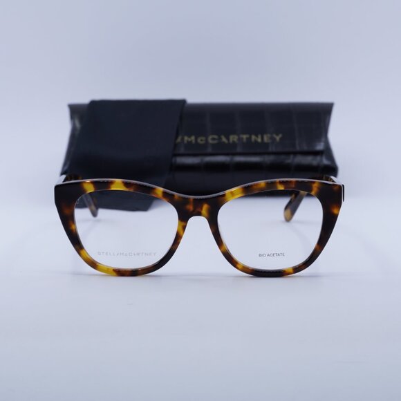 🕶️ New Stella McCartney SC50020I 053 Eyeglasses - Havana Frame 52mm - Picture 2 of 10